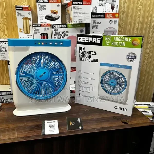12 Table Quiet Fan With 3 Speeds, Rotatable Grill Desk Fan