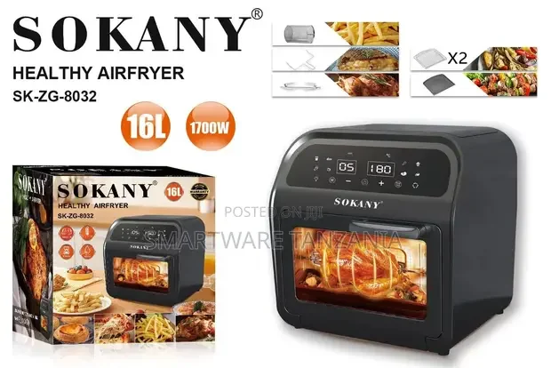 16L Air Fryer Toaster Oven Digital Convection Oven Air Fryer