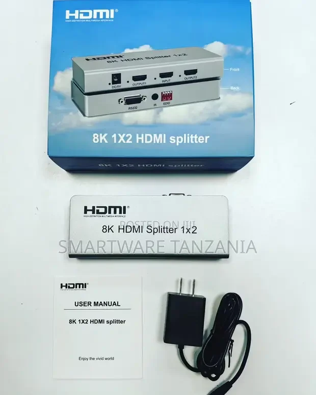 1x2 60hz Hdmi Splitter With VRRAllm - At 60hz, 1 Hdmi in 2 Out