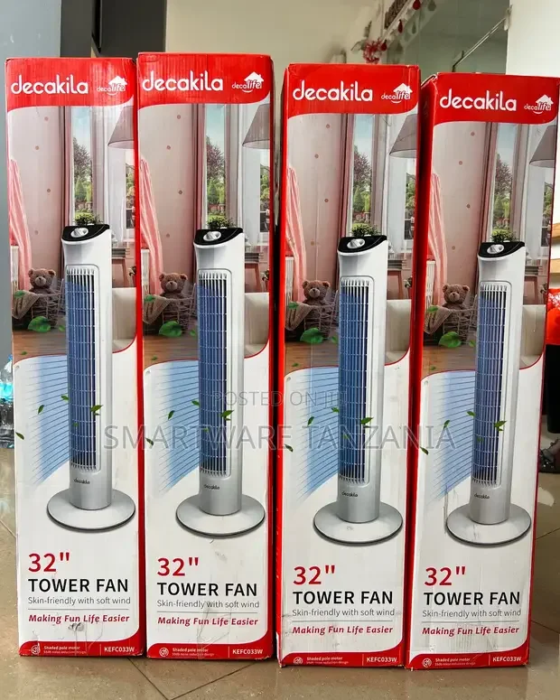 32-inch Cooling Tower Fan - Remote Control, 3 Speed Mode