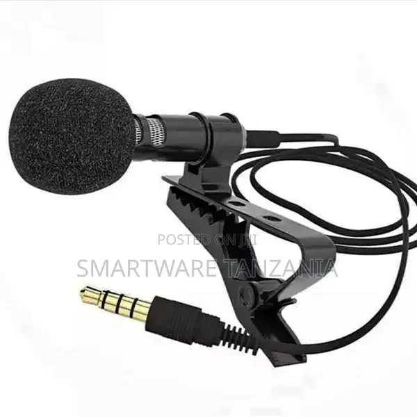 3.5 Mm Microphone Clip Tie Collar for Mobile Phone Vocal