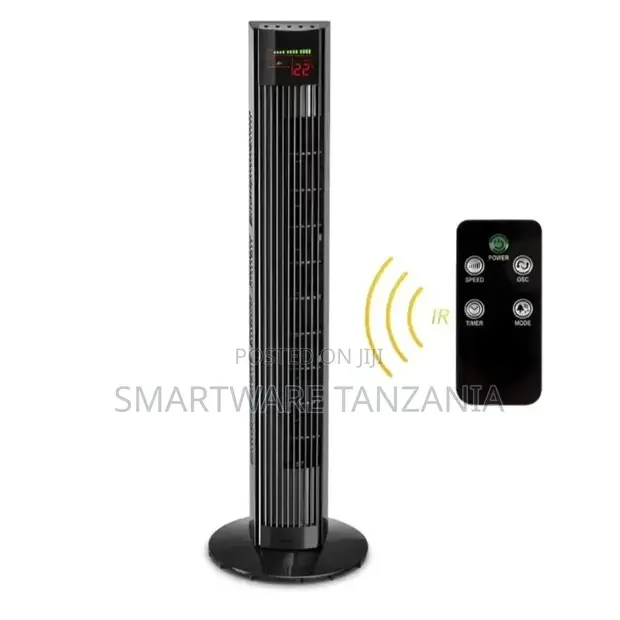 36 Inch Digital Tower Fan With Remote, Timer, Oscillation