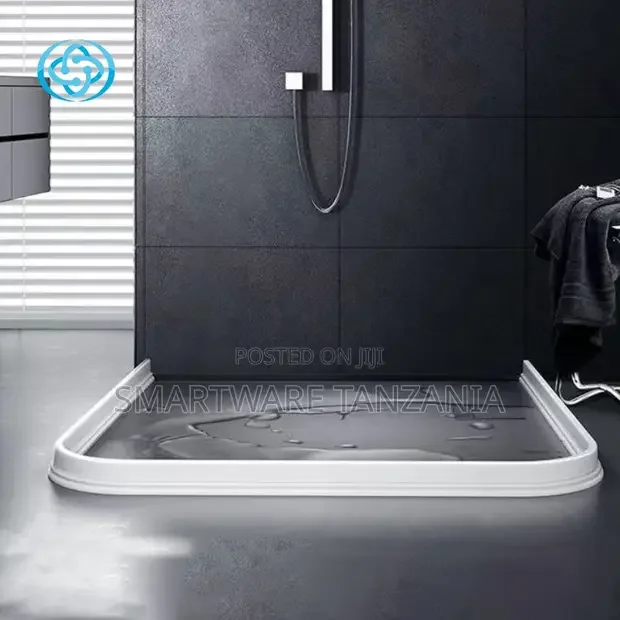 3 Meters White Shower Water Containment Dam Strip Splash Guard