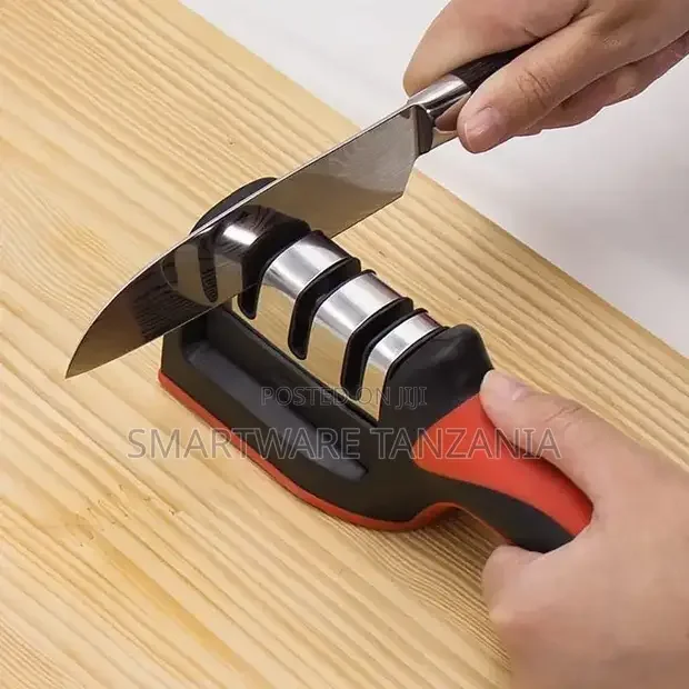 3 Stage Stainless Steel Kitchen Tools Knife Sharpener
