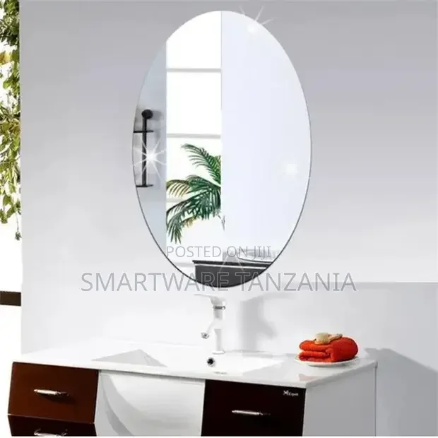 3D Wall Mirror as Sticker