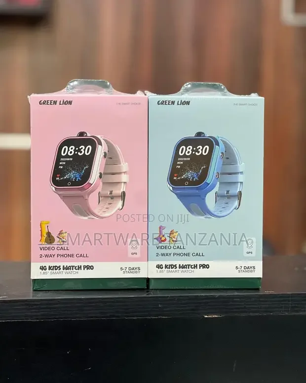4g Kids Smart Watch by Green Lion - Video Calls GPS Location