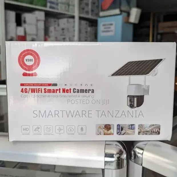 4G SIM Card Solar Powered CCTV Camera With Night Vision
