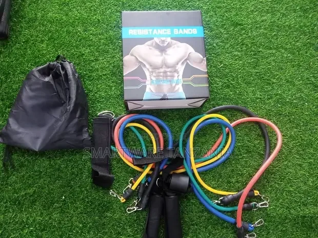 5 In 1 Resistance Band Set Training, Gym, Physical Therapy