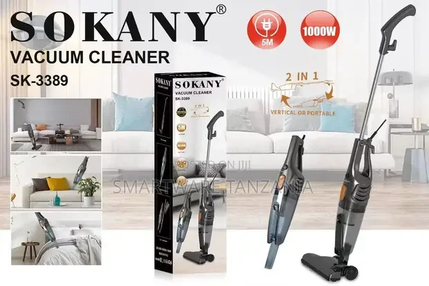 5M Corded Portable Vacuum Cleaner Smart Filtration Upright