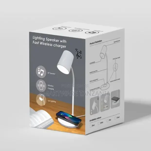 Adjustable Flexible Neck, Touch Control, Reading LED Light