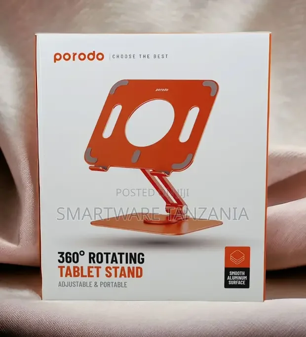 Adjustable Tablet Stand 360° Rotating Aluminum Holder