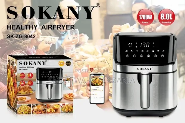 Air Circulation For Frying, Grilling, Broiling, Roasting