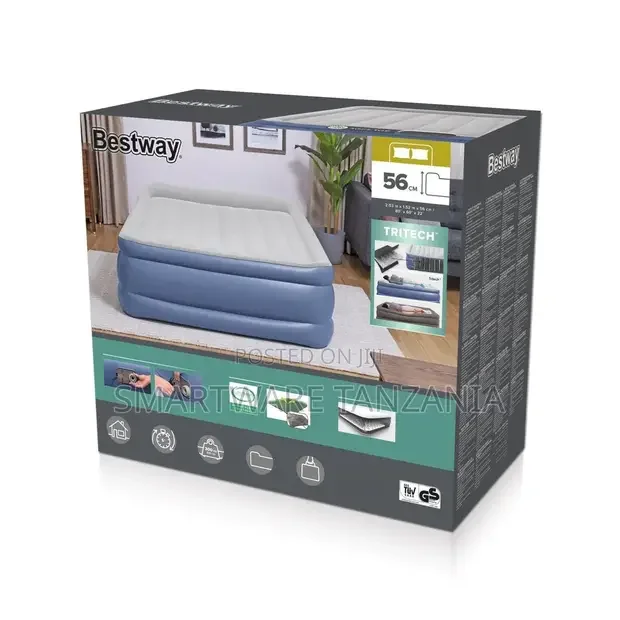 Air Mattress  Self-inflating Pump  Guest Bed  Travel Bed