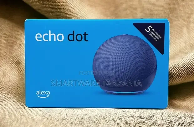 Amazon Echo Dot 5th Gen Blue Smart Speaker With Alexa New