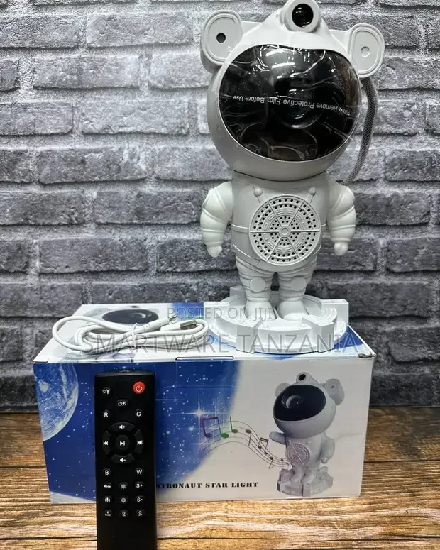 Astronaut Galaxy Star Projector Light, Bluetooth Music
