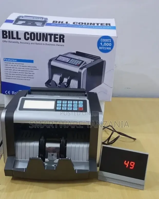 Bill Counter Sorter Money Counter Machine Mixed Denomination