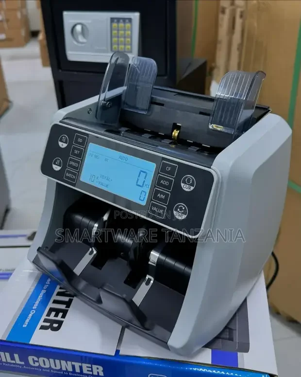Bill Counter With False Bill Detector Adjustable Count Speed