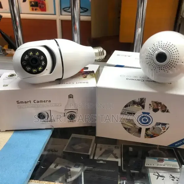 Bulb HD Wifi Wireless Plug Bulb Camera Outdoor PTZ Security