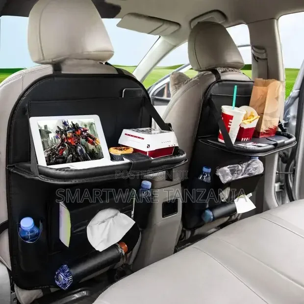 Car Backseat Organizer, 2 Pack Backseat Car Organizer Tray