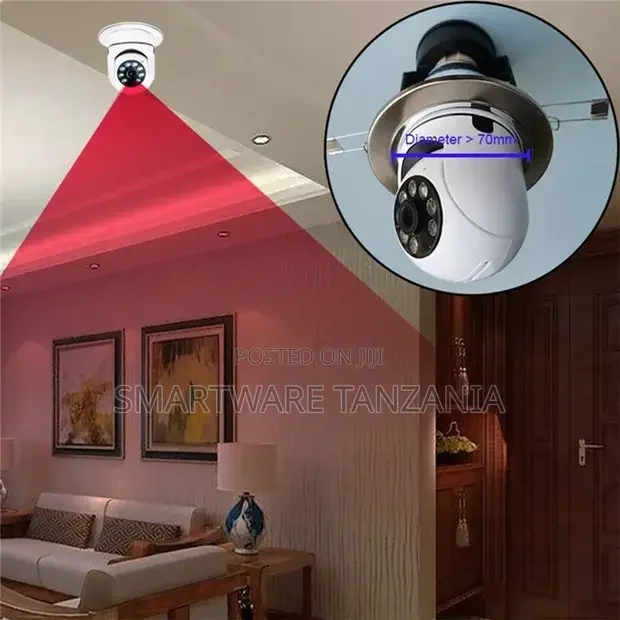 CCTV Bulb Camera