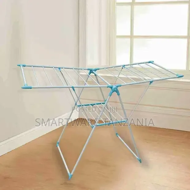 Clothes Drying Rack, Foldable Large Drying Hanger Adjustable