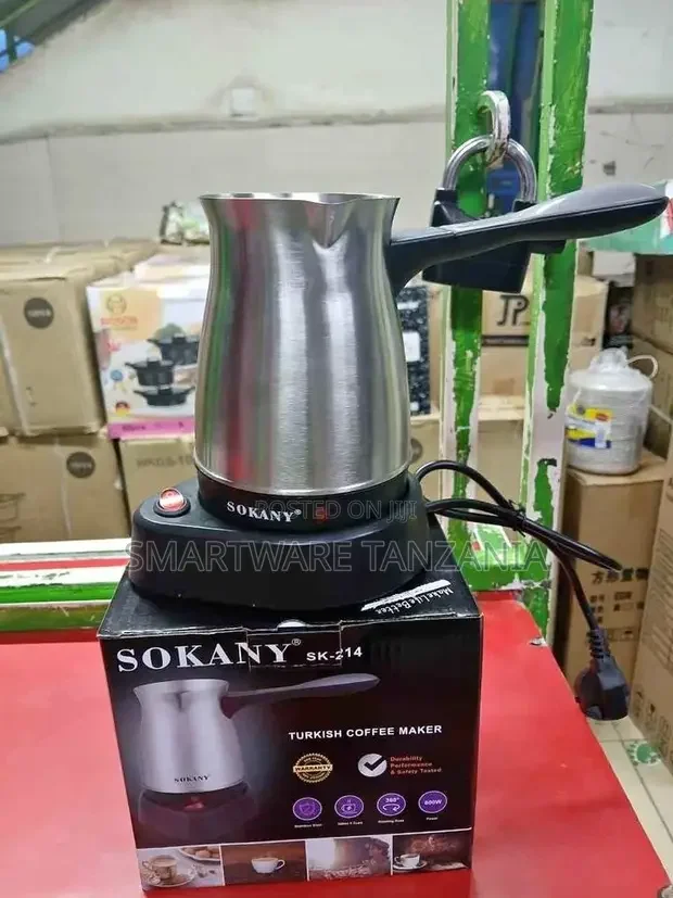 Coffee Electric Turkish Maker Machine 600W Pot Warmer Kettle
