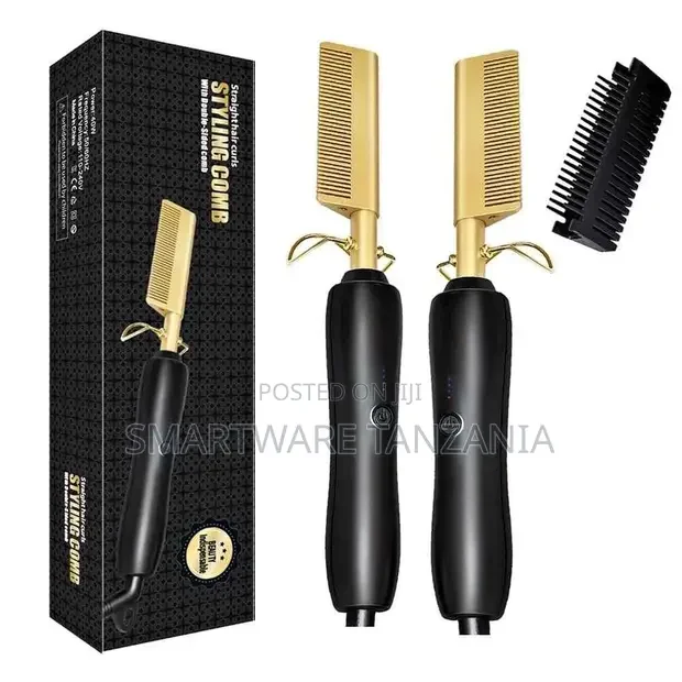 Comb Hair Straightener, Electric Straightening Heat Pressing