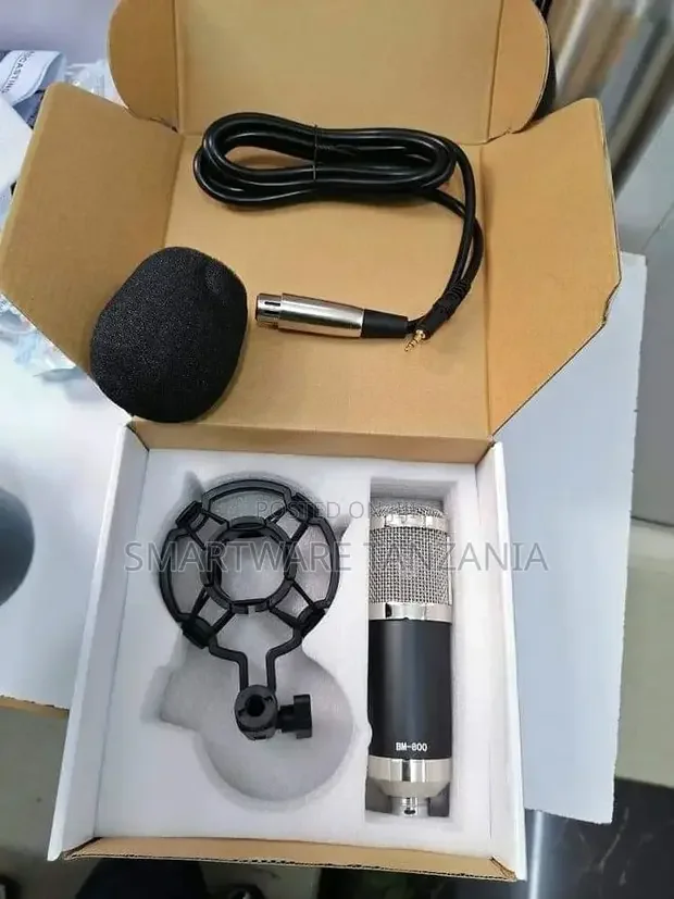 Condenser Microphone, Professional Condenser Mic With 3.5