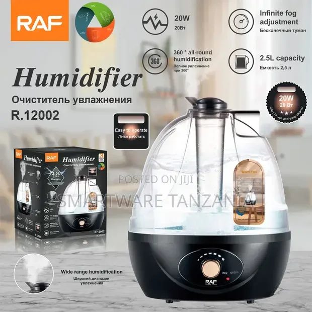 Cool Mist Humidifier for Bedroom, Ultrasonic Air Humidifier for Babies