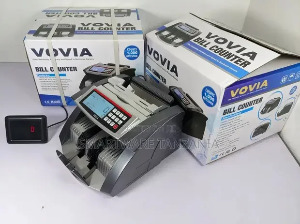 Counterfeit Money Counter Machine With External Display