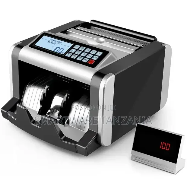 Counting Machine With UVMG Counterfeit Notes Detection