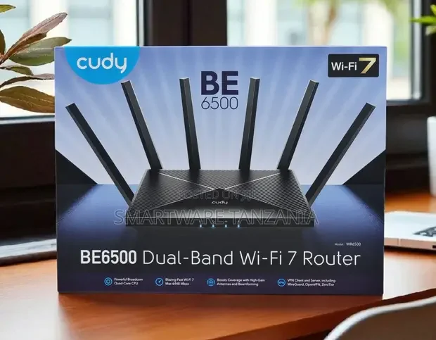 Cudy Wr6500 Be6500 Wi-Fi 7 Dual-Band Router VPN Wireguard