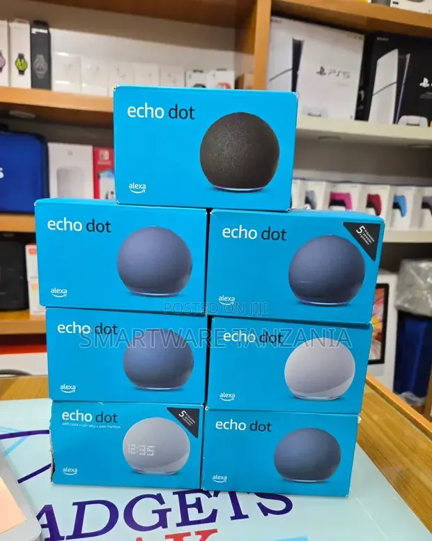 Echo (5 Gen)  With Premium Sound, Smart Home Hub And Alexa
