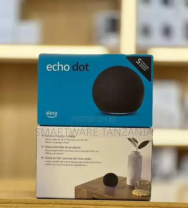 Echo Dot (4th Gen)  Smart Speaker With Alexa  Charcoal