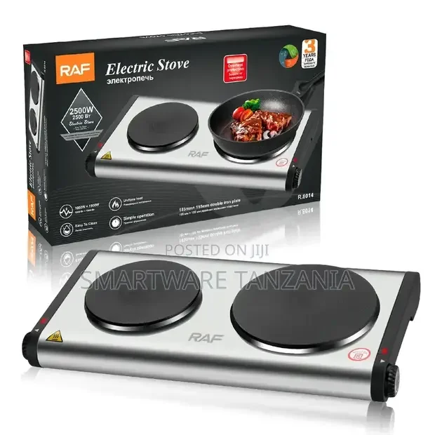 Electric Countertop Burner Stove Dual Control Cooktop Hot