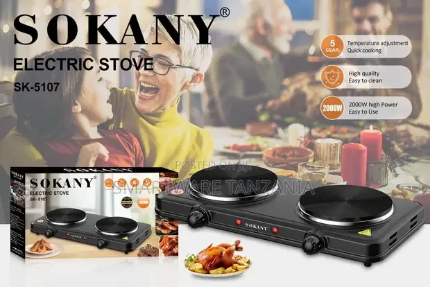 Electric Double Hotplate Portable Hot Plates For Cooking