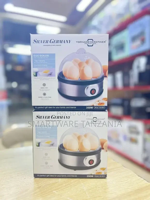 Electric Egg Boiler Poacher  Fast Steaming Boiling