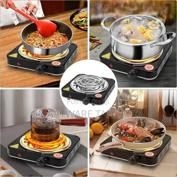 Electric Hotplate, Variable Heat Settings, Overheat Protect