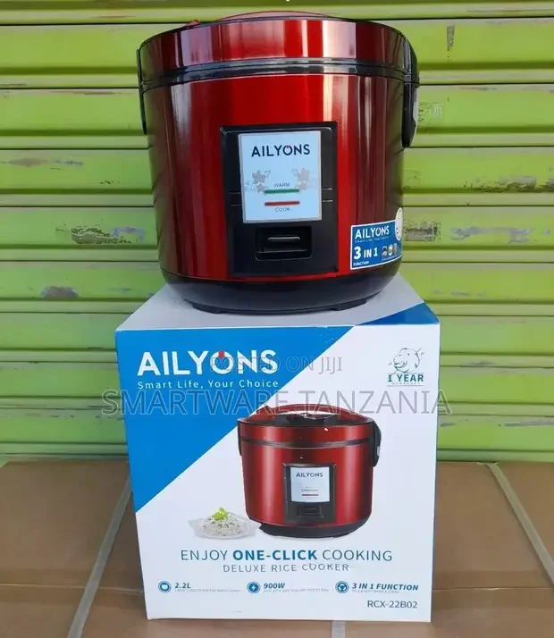 Electric Rice Cooker With Stainless Steel Pot Makes Soup