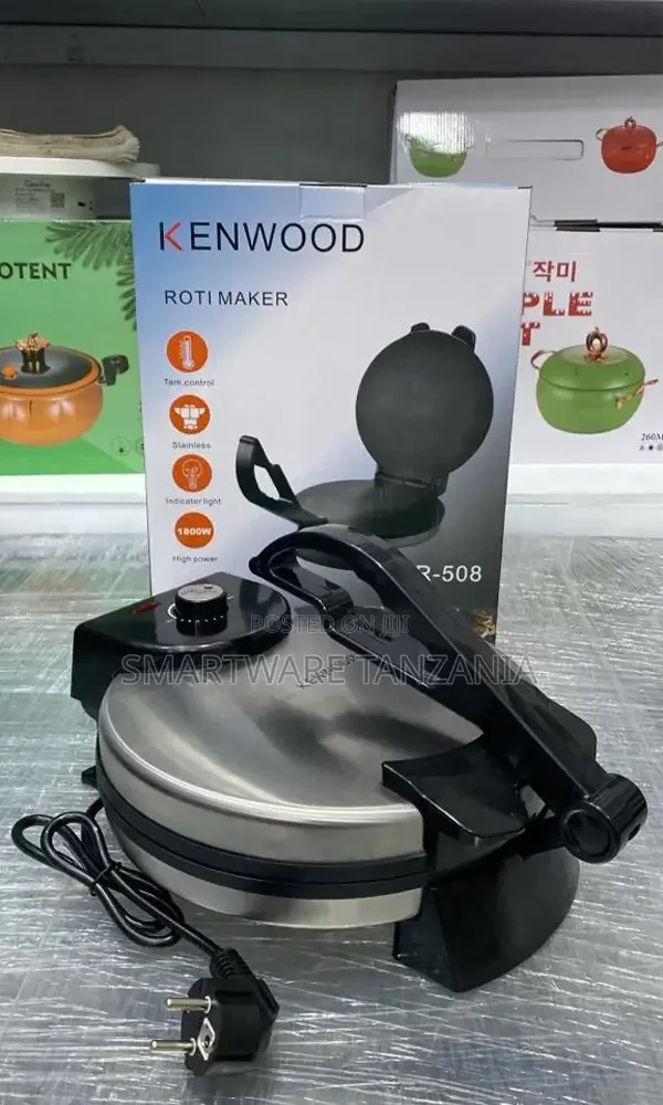 Electric Roti Chapati Maker Adjustable Temperature Control