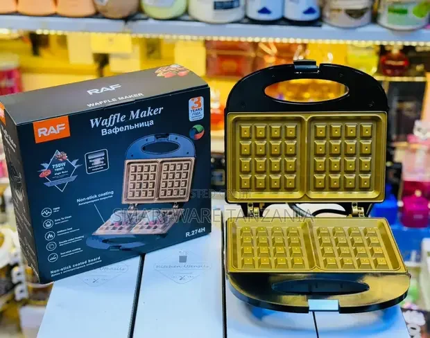 Electric Waffle Cake Maker Breakfast Baking Machine Home Kit
