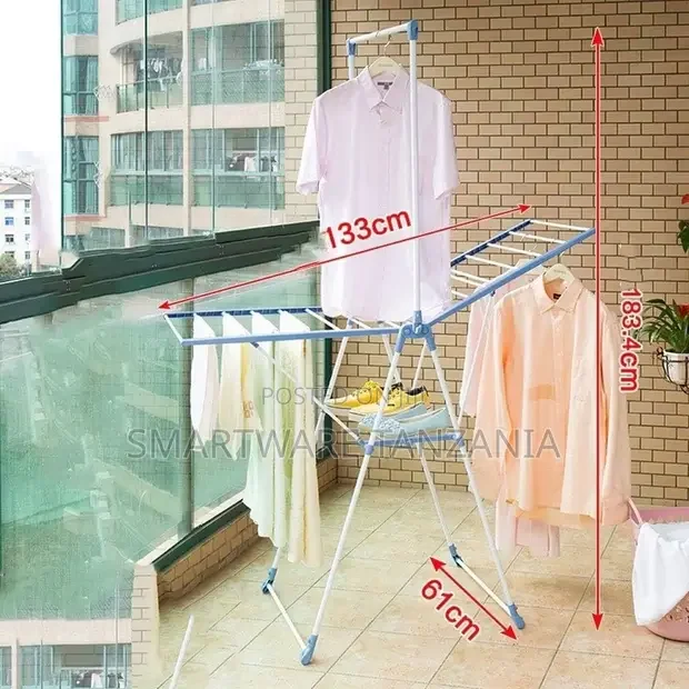Folding Laundry Drying Rack Home Clothes Drying Rack Balcony