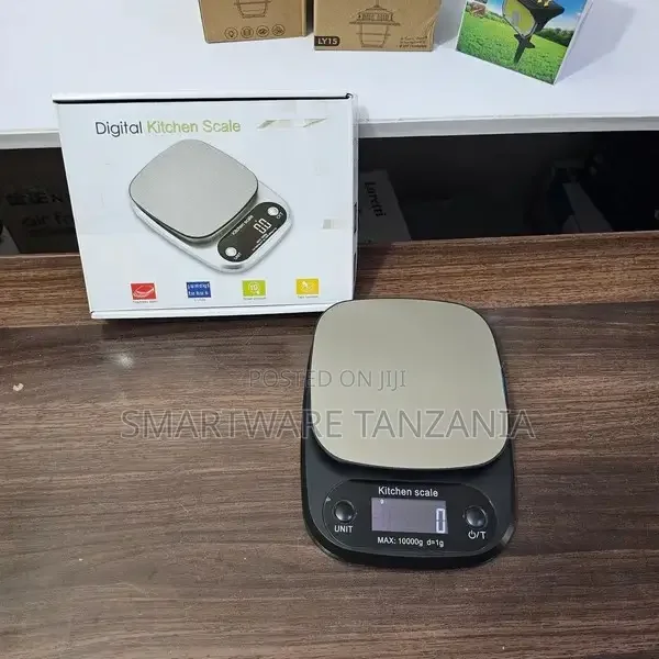 Food Scale, 10kg, Digital Kitchen Scale, Stainless Steel