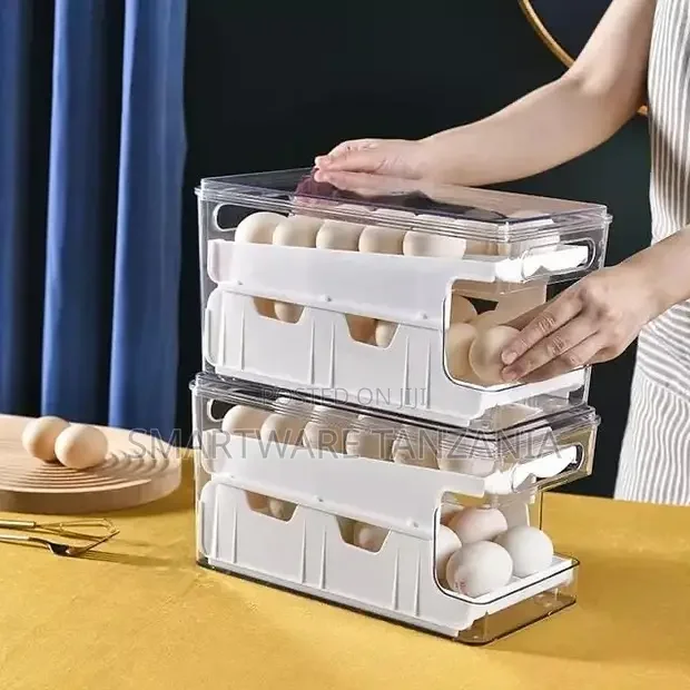 Fridge Egg Storage Container Egg Container Rack Egg Holder