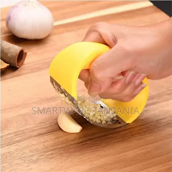 Garlic Press Stainless Steel Garlic Mincer Hand-held Garlic