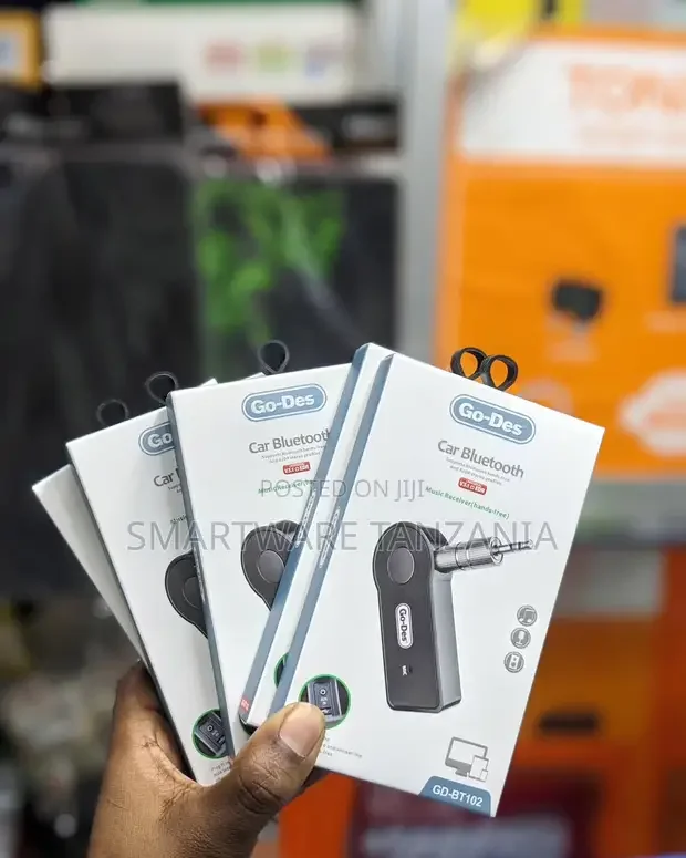 Go-Des Car Bluetooth Music Receiver Hands-Free Calling Audio