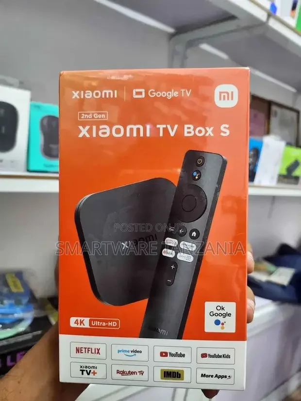 Google TV Box With 2gb RAM 8gb Rom, 2.4g5g Dual Wifi, Bt