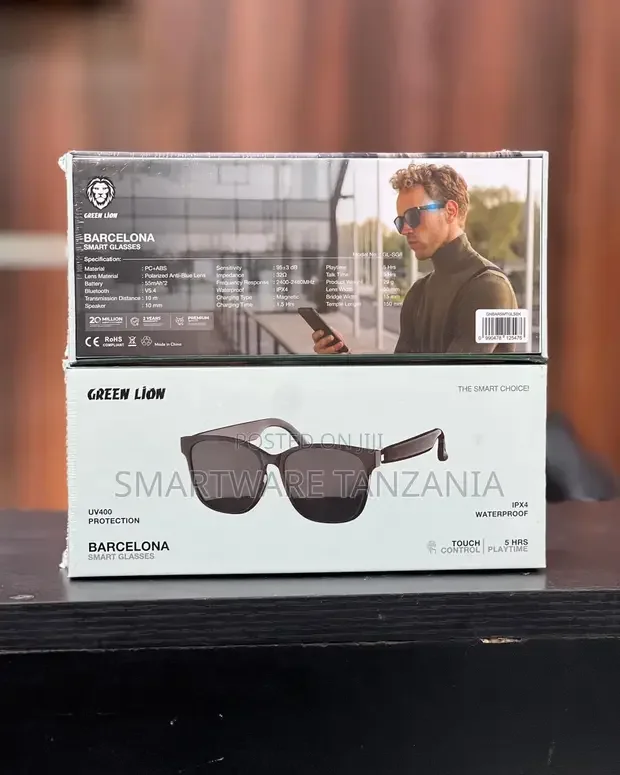 Green Lion Barcelona Smart Glasses - Uv400 Protection Ipx4 Water