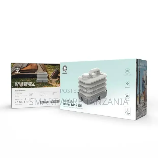 Green Lion Foldable Water Tank 10l - White