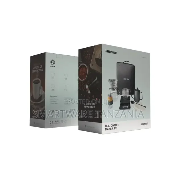 Green Lion G-40 Coffee Maker Set